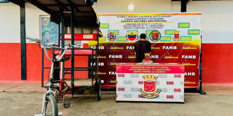 Mediante Inteligencia Comunitaria la GNB logró la aprehensión en flagrancia de 2 distribuidores de drogas en diferentes procedimientos en Maracaibo