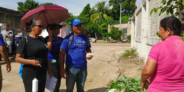 Plan de Prevención contra el Dengue se mantiene activo casa por casa en el municipio Sucre