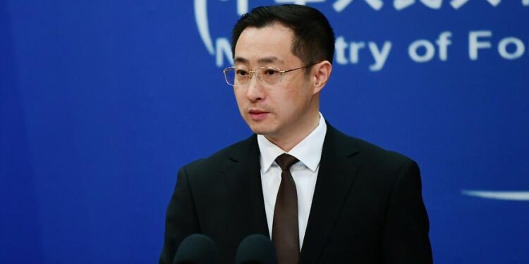 Lin Jian, en representación de China, declara que están en contra de las sanciones emitidas por Estados Unidos a Venezuela