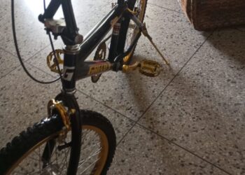 se vende bicicleta por no usar