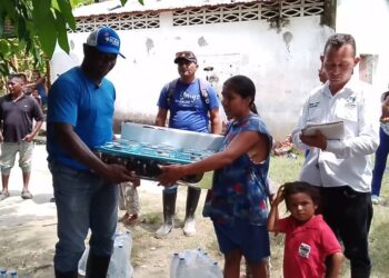 Alcaldía de Sucre atiende a 77 familias afectadas por el desbordamiento del río Tintinillo