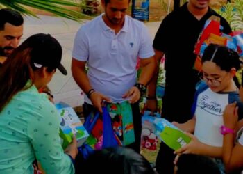 La Secretaría de Promoción y Prevención Ciudadana regaló sonrisas a 400 niños y niñas este 21 de Julio.
