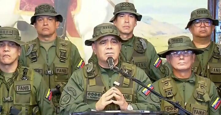 El Ministro bladimir padrino López se dirige al pueblo