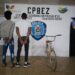 Cpbez arrestó a dos hombres por robo y hurto en Caja Seca