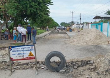 Alcaldía de Sucre inicia rehabilitación de vías urbanas en Rómulo Gallegos