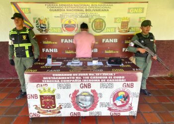 GNB Detiene a joven con envoltorio de Cocaína en el P.A.C “Redoma de Casigua”