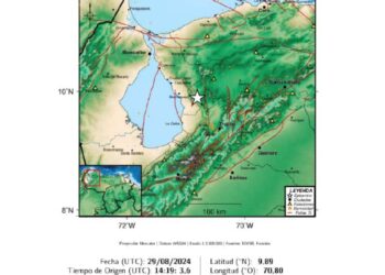 Se registra temblor en Zulia y trujillo