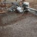 se cae un poste en la urb san rafael