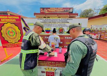 GNB detiene a una distribuidora de drogas en el municipio Maracaibo