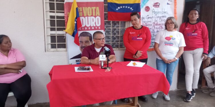 Se realizó Asamblea del gran congreso nacional del bloque histórico en la parroquia Cecilio Acosta