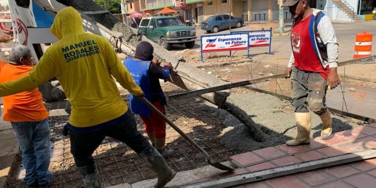 Gobernación del Zulia moderniza la calle 96 de la parroquia Cecilio Acosta de Maracaibo