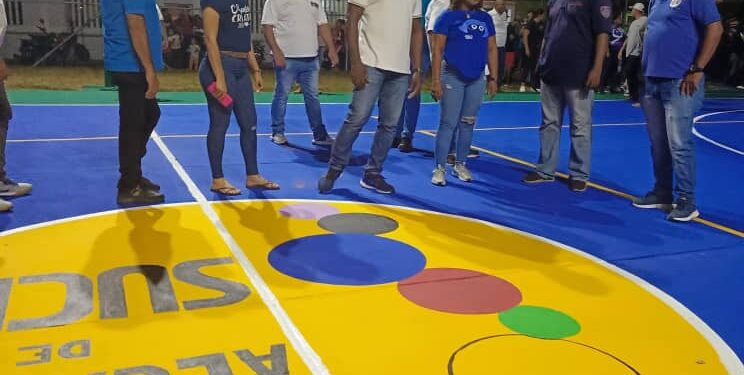 Plan de Rehabilitación de Espacios Deportivos recupera 12 canchas en el municipio Sucre