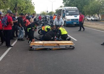 Continuan los accidentes viales en Maracaibo….