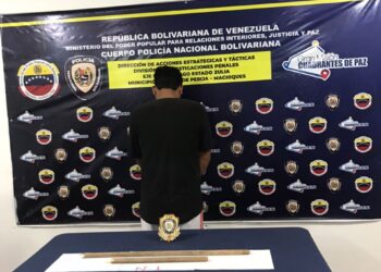 un sujeto golpeó a un niño de 10 años en el municipio rosario de PERIJA y la CPNB-DAET LO CAPTURO