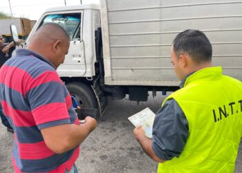 INTT despliega operativo de registro en el puente sobre el Lago