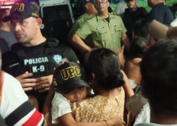 polimaracaibo rescata al Niño Juan David quien está desaparecido