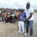 Alcalde Yonys González entregó terreno a la población de Tucanicito para un campo de Béisbol