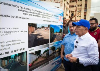 Gobernador Rosales inaugura trabajos de construcción, recuperación y modernización en el sector “Felipe Pirela” de Maracaibo