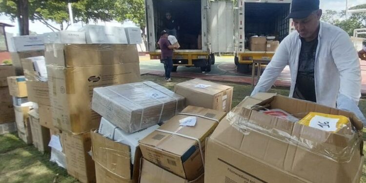 Entregan dotación de medicamentos e insumos médicos en la Sierra de Perijá