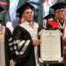 Rosales en su honoris causa: “la educación es el instrumento de cambio para la vida, la sociedad y la familia”