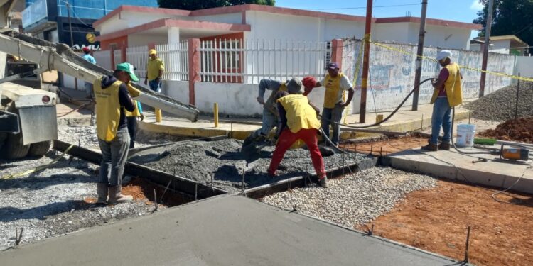 Gobernación del Zulia avanza con la construcción y recuperación vial en la avenida 91 de Maracaibo