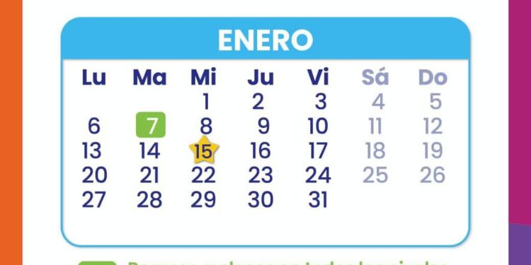 El 7 de enero comienzan las clases en todo el país