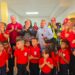 Niños y niñas del CEI Serrano regresan a clases estrenando escuela Reinagurada por Bricomiles