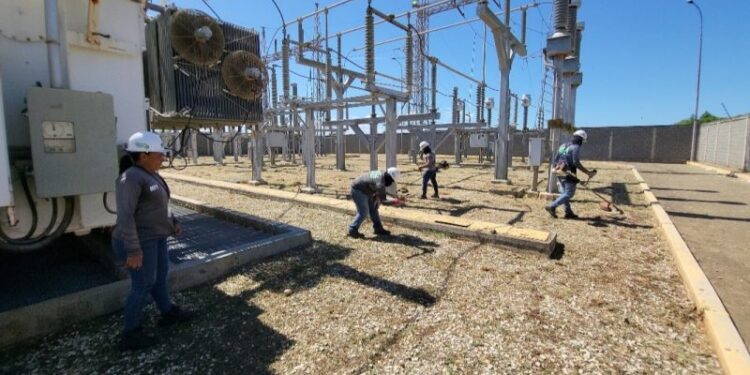 Optimizan el servicio eléctrico en la Región Occidente con mantenimiento a subestaciones