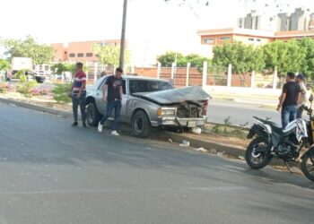 Accidente en la avenida la limpia