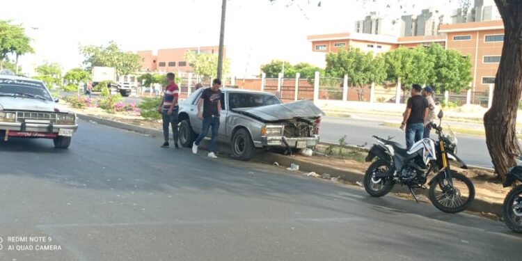 Accidente en la avenida la limpia