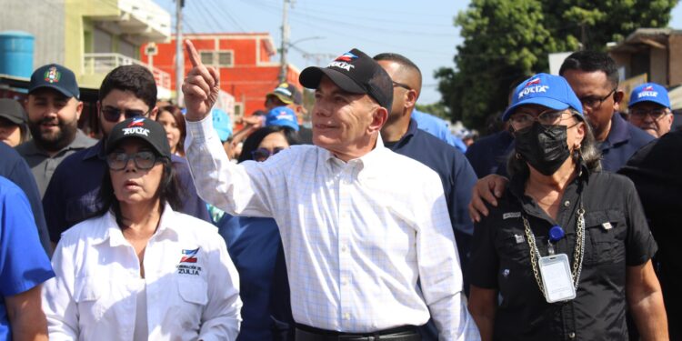 Gobernador Rosales entrega los trabajos de construcción, recuperación y modernización de la vialidad del barrio Suramérica