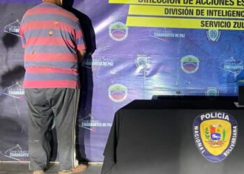 DIE Zulia captura a un sujeto por el pregunto delito de porte ilícito de armas de fuego y micro tráfico de droga.