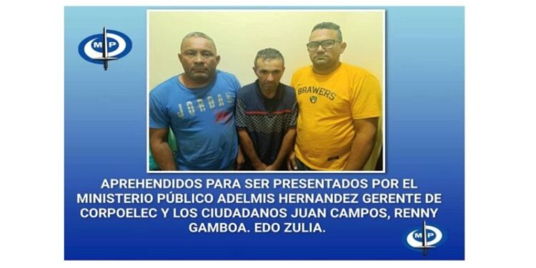 Por hurto de transformadores fue detenido trabajador de Corpoelec en Zulia