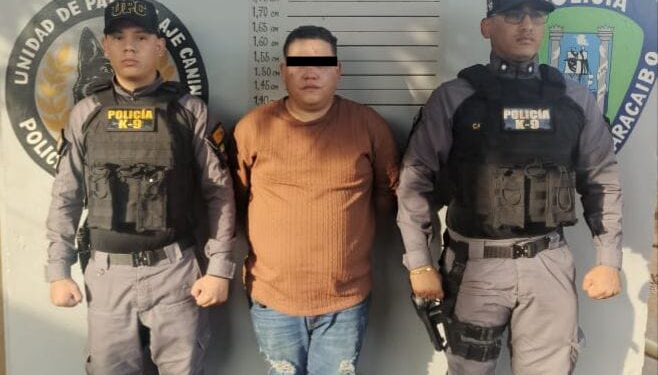 Polimaracaibo detiene al hombre que golpeó brutalmente a una mujer en Juana de Ávila