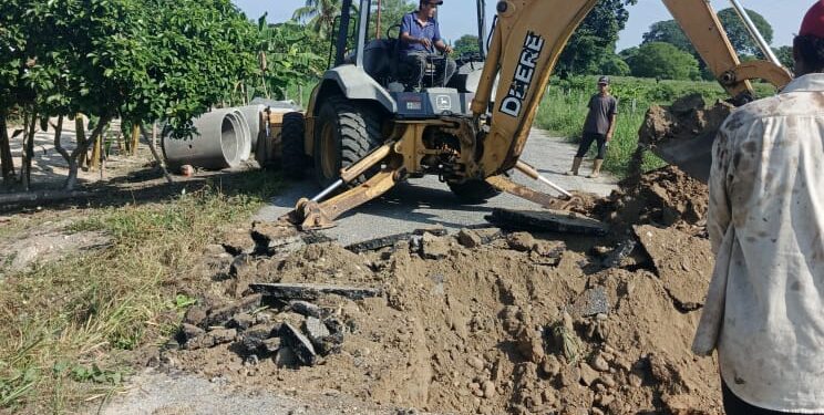 En Sucre culminan construcción de alcantarilla en San Rafael de los Tatucales