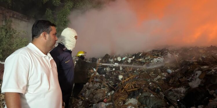 Alcaldía intensifica labores para controlar incendio en Recimara