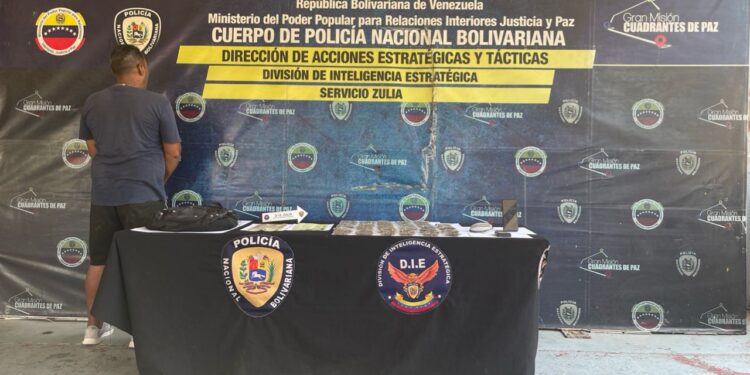 En el Zulia fue capturado un sujeto por el presunto delito de posesión de drogas