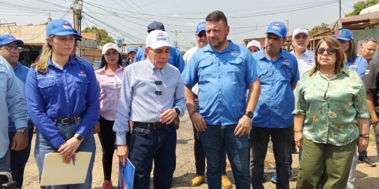 Gobernador Manuel Rosales inspecciona trabajos de recuperación, construcción y modernización en Los Haticos II de Maracaibo