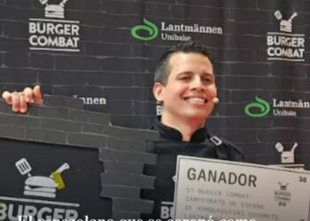 Orgullo Venezolano en la cima del sabor! Manuel Andrés Pérez se corona como el Mejor Chef de Hamburguesas Gourmet de España
