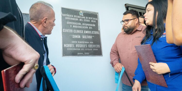 Rosales sigue impulsando el Nuevo Modelo de Salud en el Zulia con la inauguración del Ambulatorio “Simón Bolivar