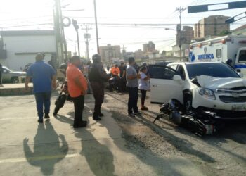 Accidente mortal en el sector 1 de mayo….