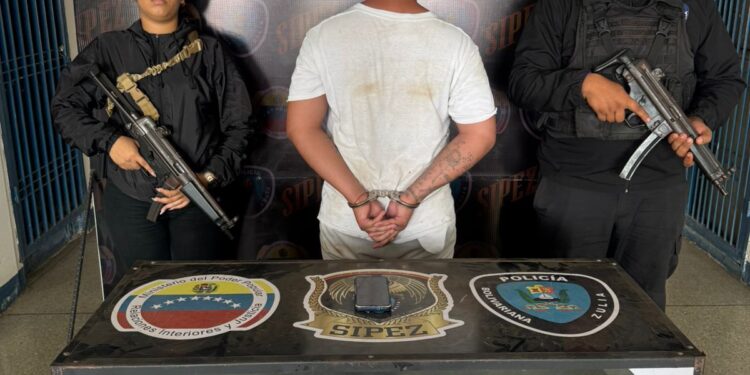 Sipez-Cpbez arrestó a ‘El Pollero’ por extorsión en Maracaibo