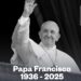 Muere el Papa Francisco a los 88 años en su residencia de Casa Santa Marta en el Vaticano.