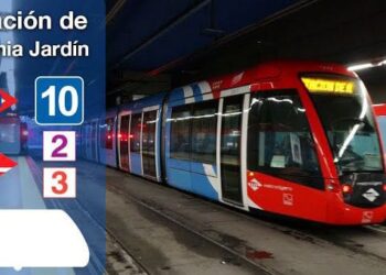 Suspendida la circulación del Metro en la L10 entre Colonia Jardín y Joaquín Vilumbrales por una incidencia sanitaria
