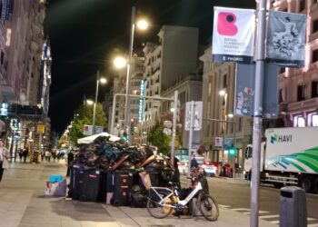 Cuarto día de huelga de limpieza en Madrid: la basura se acumula y crecen las quejas vecinales