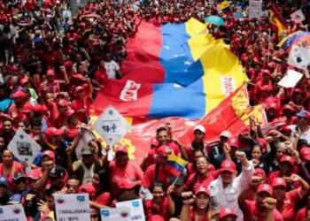 Trabajadores Venezolanos se Movilizan Masivamente este 1º de Mayo en Caracas