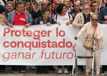 1 de Mayo en Madrid: movilización masiva y cortes de tráfico en el centro