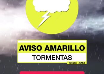 El 2 de mayo amanece pasado por agua: Madrid en aviso amarillo por lluvias y tormentas