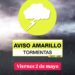 El 2 de mayo amanece pasado por agua: Madrid en aviso amarillo por lluvias y tormentas