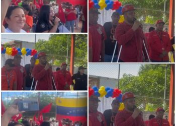 TRABAJADORES PETROLEROS RESPALDAN CANDIDATURA DE MINHEL DOMÍNGUEZ A LA ALCALDÍA DE LAGUNILLAS.